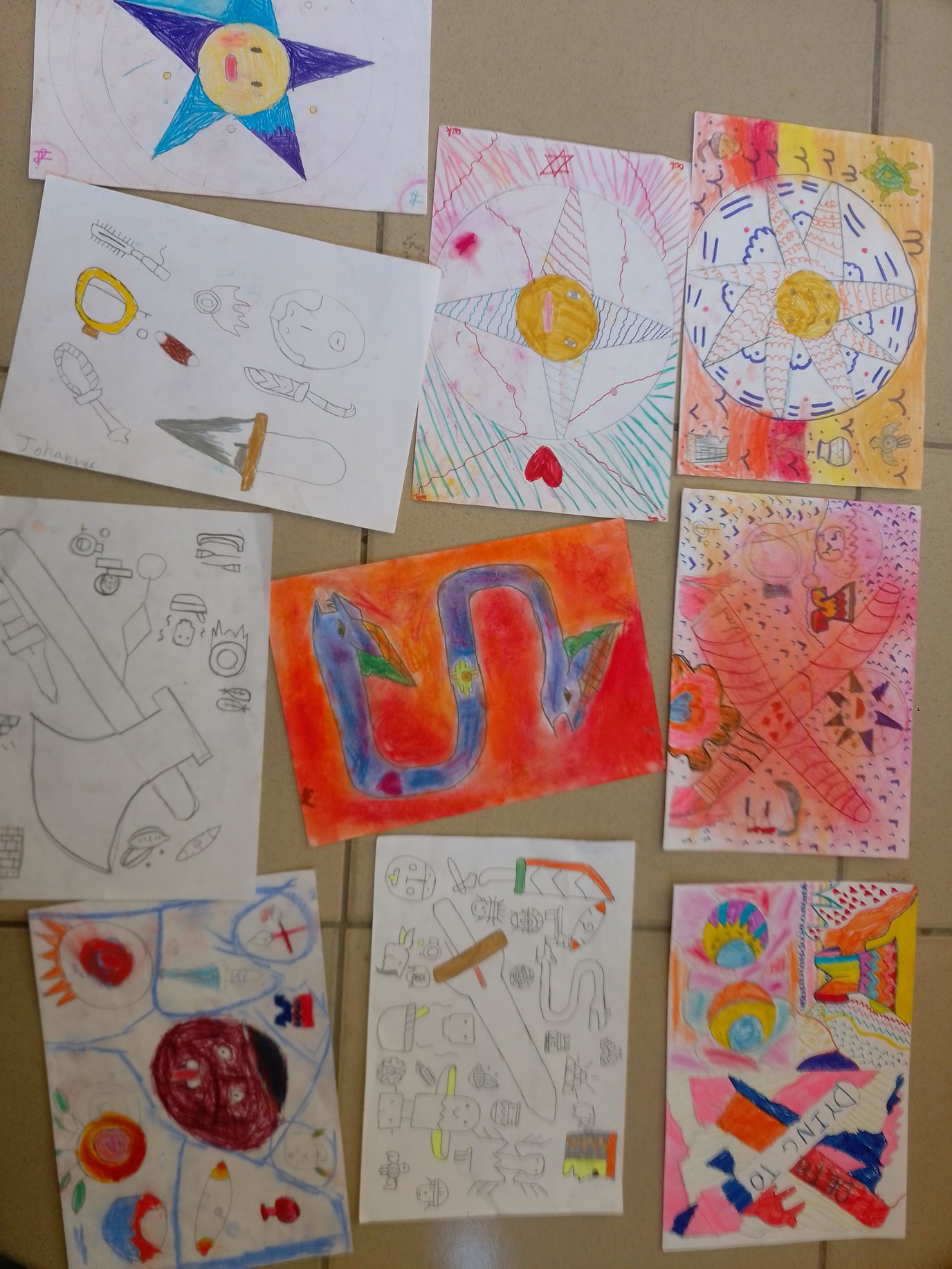 Year 4 Aztec abstract art.jpg